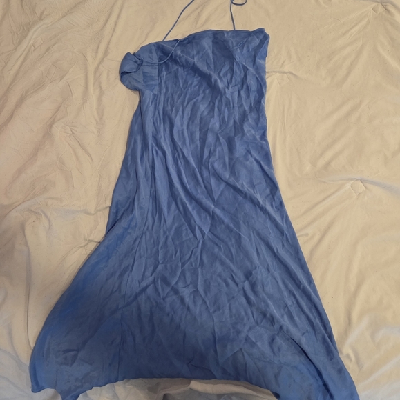 Elegant Blue Djerf Avenue Dress - Picture 1 of 3